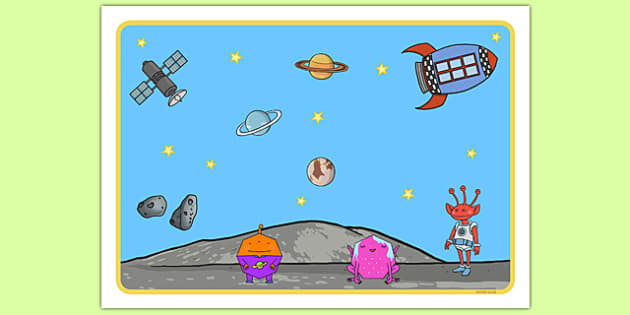 EYFS Positional Language Space Map - Twinkl