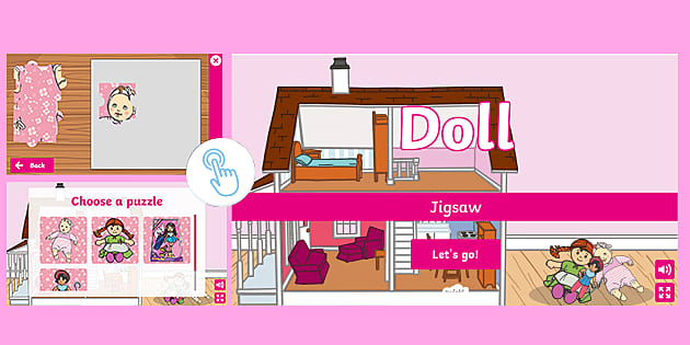 Doll Interactive Jigsaw (teacher made) - Twinkl