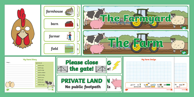 Farm Role Play Pack (Teacher-Made) - Twinkl