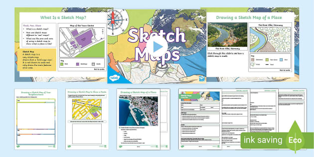 Grade 7 Geography Term 1 – Sketch Maps Lesson Pack – Twinkl