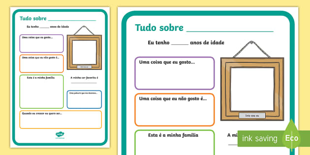 Tudo sobre mim Jogo de tabuleiro (Teacher-Made) - Twinkl