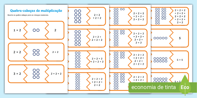 FREE! - Atividade de Matemática com multiplicação – Twinkl