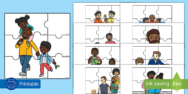 Father #39 s Day Puzzles Printable Jigsaws South Africa Father #39 s Day Puzzles Printable Jigsaws South Africa