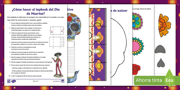 Lapbook: Día De Muertos (Hecho Por Educadores) - Twinkl