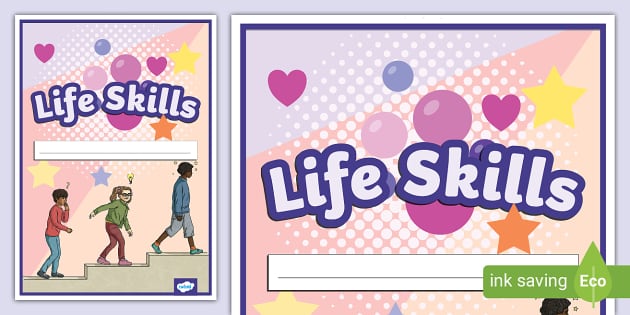 Life Skills Book Cover (teacher made) - Twinkl