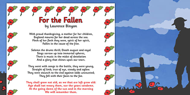 remembrance poppy song