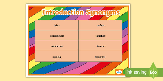 Colour Thesaurus Word Mat Yellow (Teacher-Made) - Twinkl