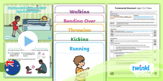 Fundamental Movement Resource Pack 2 To 3 Years - Twinkl