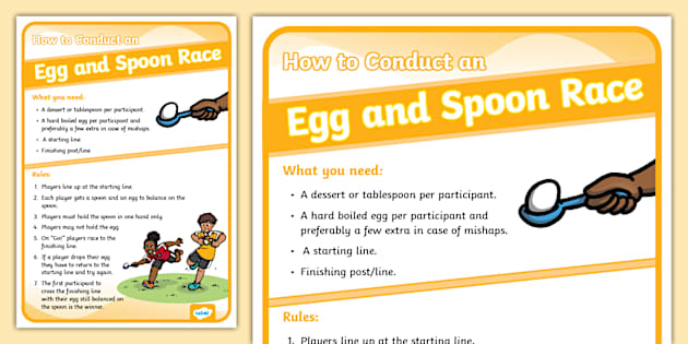 Egg & Spoon Race
