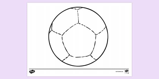 FREE Boccia Ball Colouring Colouring Sheets Twinkl