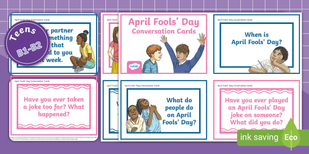 esl-april-fools-day-conversation-cards-teens-b1-b2