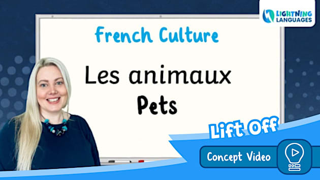 👉 Lightning Languages | French | Pets Culture Concept Video