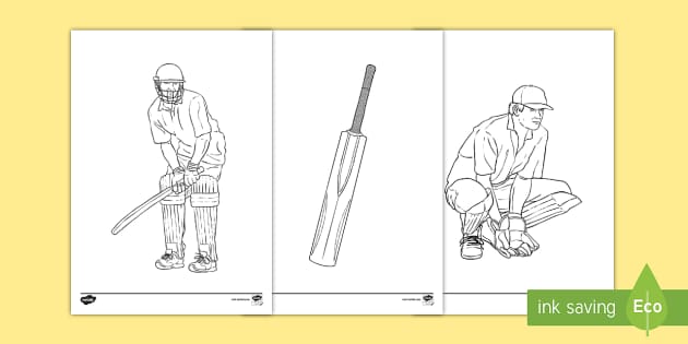 Baseball Bat & Ball Coloring Pages - Get Coloring Pages