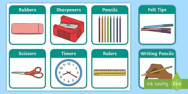 👉 Classroom Objects Flashcards | General Display | Twinkl
