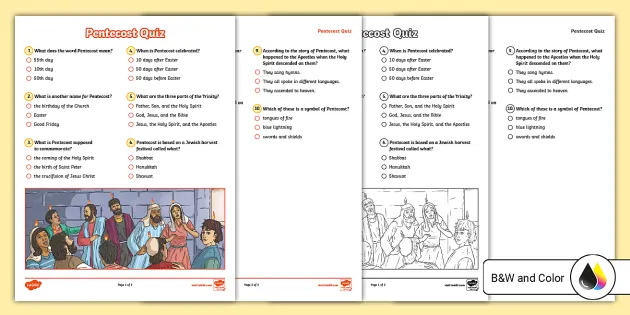 Printable Holy Spirit Worksheets, Christian Ed