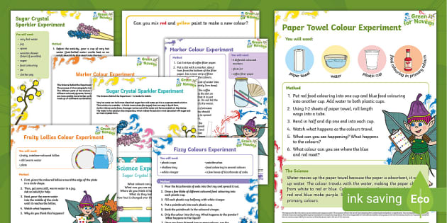 Green for Naveen - Colour Science Investigation Pack