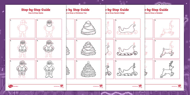 Christmas Drawing for Kids and Students-saigonsouth.com.vn