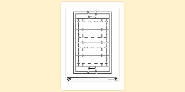 Free Rugby Pitch Colouring Sheet Colouring Sheets