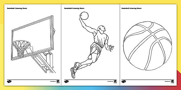 Michael Jordan Coloring Page, Free Jordan Online Coloring
