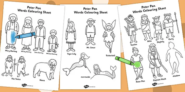 Peter Pan Pirates mini sticker and colouring and puzzle book BN 