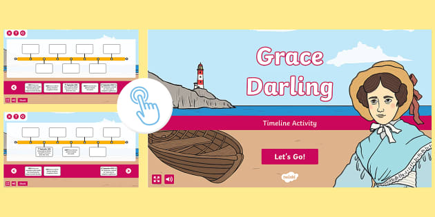 Grace Darling Timeline Activity - Twinkl Go! (teacher made)