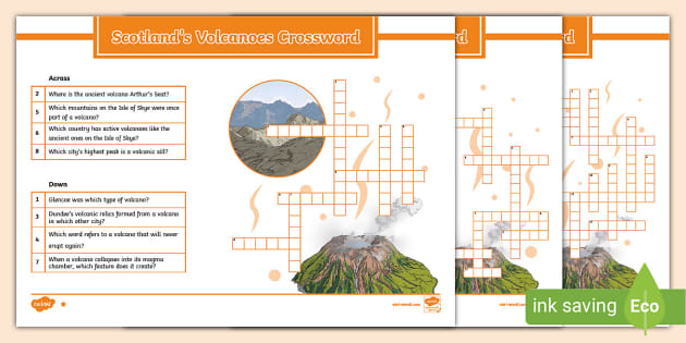 EFL Scotland Vocabulary Crossword Puzzle