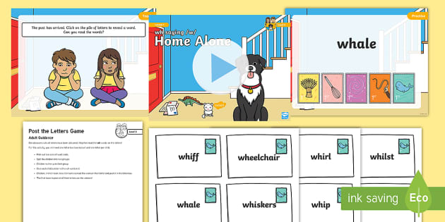‘wh’ saying /w/ Lesson Pack - Level 5 Week 17 Lesson 1