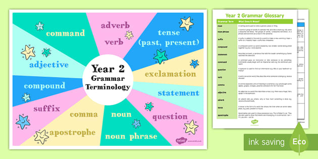 year 2 grammar homework