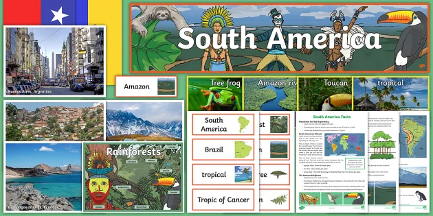 South America Map  Twinkl Learning Resources (Teacher-Made)