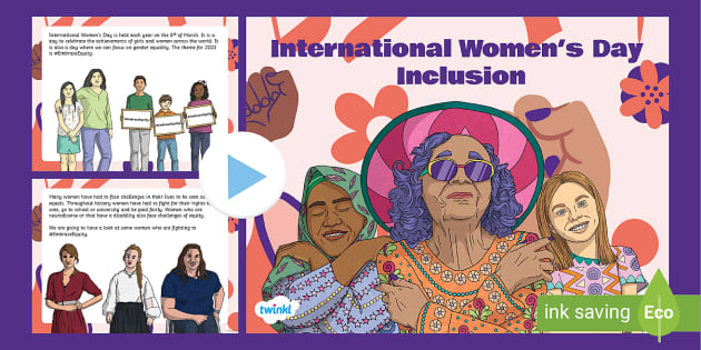 International Women's Day Inclusion PowerPoint - Twinkl