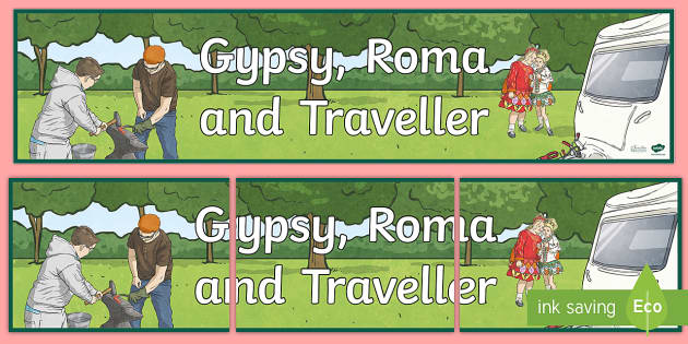 FREE! - Gypsy, Roma and Traveller Display Banner - Twinkl