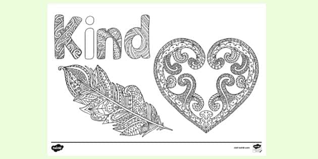 FREE Mindfulness Colouring Colouring Sheets Twinkl