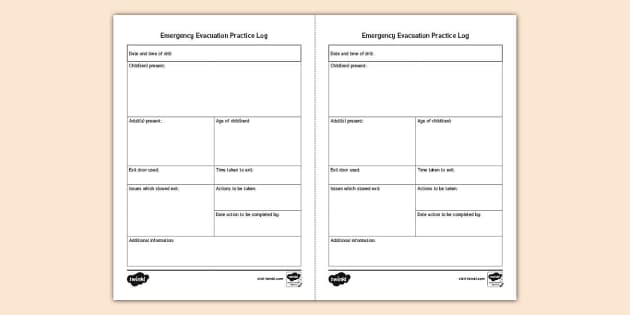 Complete Fire Evacuation Plan Policy Template: Editable Word