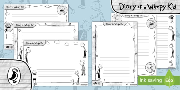 FREE! - Diary of a Wimpy Kid: Draw Your Own Greg - Twinkl