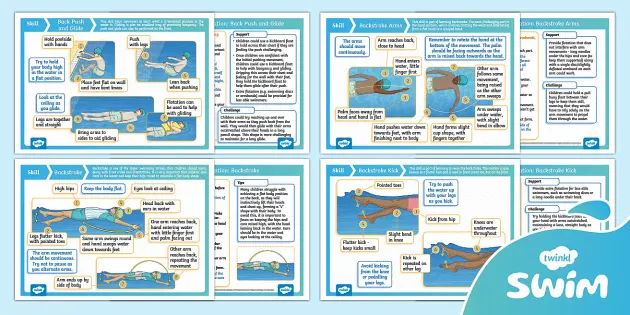 Junior Water Confidence Challenge Cards (teacher made)