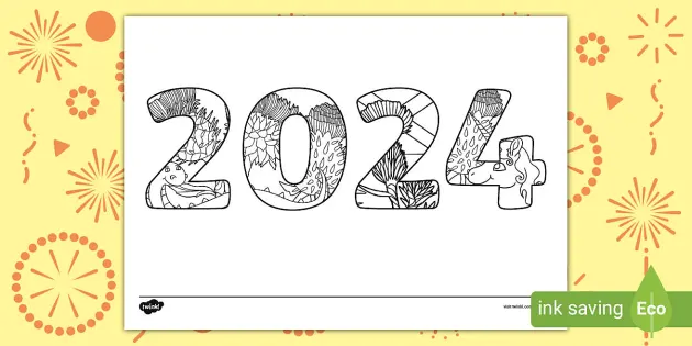 Adult Coloring Book Planner -(2024)