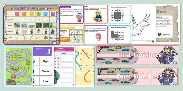 Early Finisher Activities Pack - F-2 (teacher Made) - Twinkl