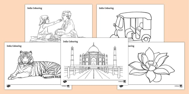 geography physical features coloring pages