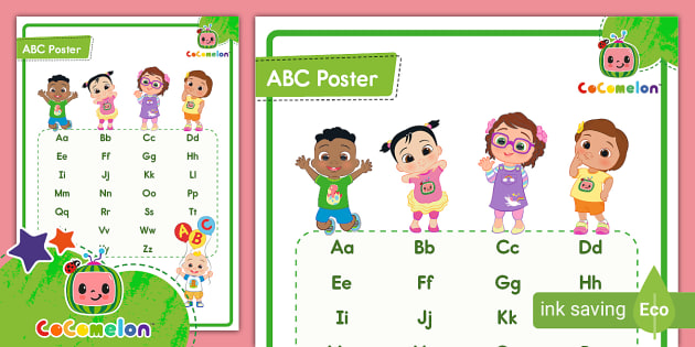 CoComelon ABC Poster CoComelon ABC Poster