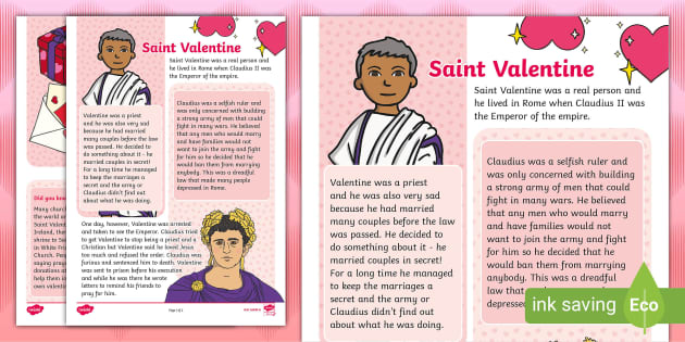 Who Was St. Valentine?