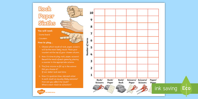 Mathematicians Roll Dice and Get Rock-Paper-Scissors