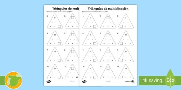 Quiz tablas de multiplicar grado 2 worksheet