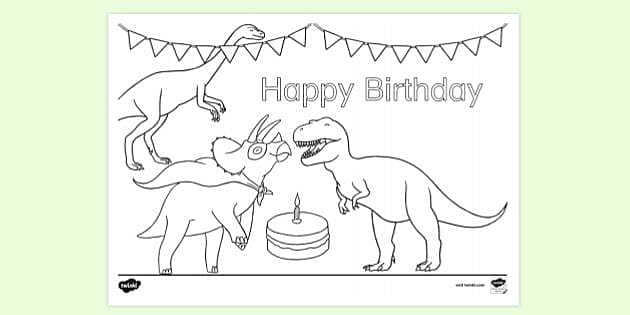 free birthday dinosaur clip art