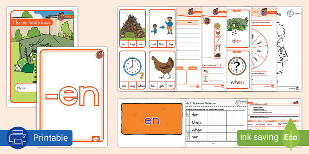 Grade 1 Phonics Pack -en (teacher Made) - Twinkl