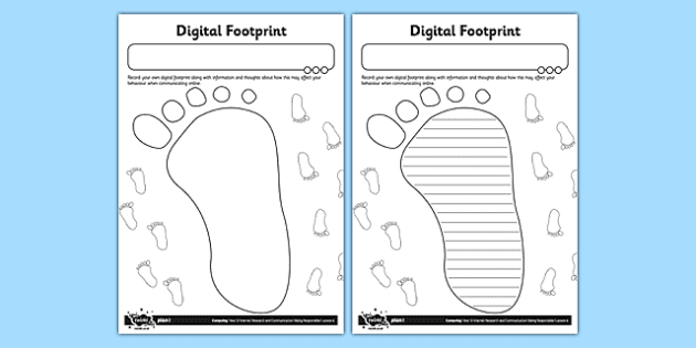 Digital Footprint Teacher Made