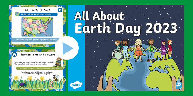 EYFS All About Earth Day PowerPoint (teacher Made) - Twinkl