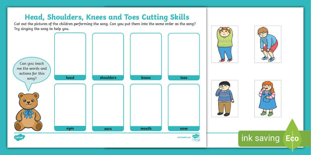 Head shoulders knees and toes 2025 memory game