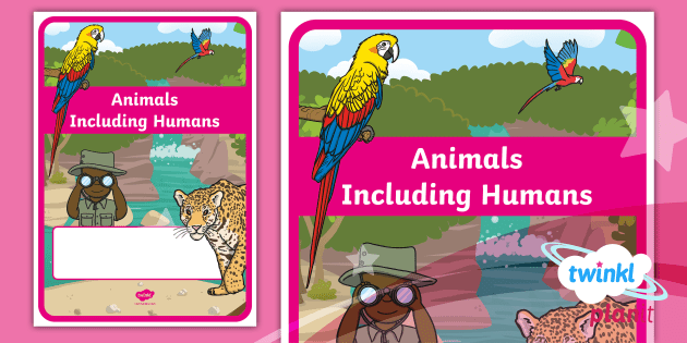 Animals Including Humans Editable Title Page (teacher made)