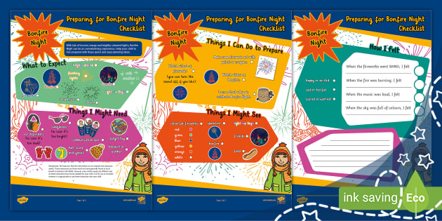 Bonfire Night Activities for Children Aged 7 to 11 - Twinkl
