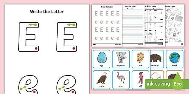 Lowercase Letters Handwriting Practice Worksheet - Twinkl